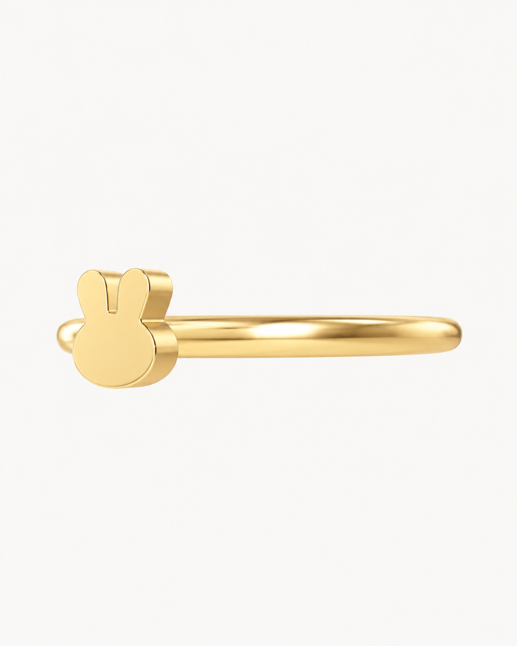 Rabbit 14ct Solid Gold Helix Ring