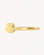 Rabbit 14ct Solid Gold Helix Ring