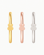 Rabbit 14ct Solid Gold Nostril Ring
