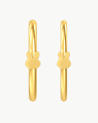 Rabbit 14ct Solid Gold Nostril Ring