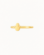 Snowman 14ct Solid Gold Conch Ring