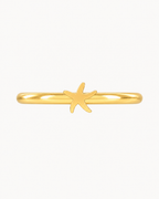 Starfish 14ct Solid Gold Helix Ring