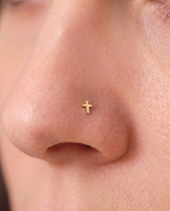 14K Gold Nose Ring — Nickel-Free