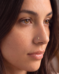 14K Gold Seamless Nose Ring