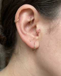 14K Gold Daith Ring