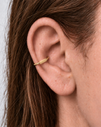 Bar 14ct Solid Gold Conch Ring