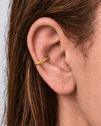Witch Hat 14ct Solid Gold Conch Ring